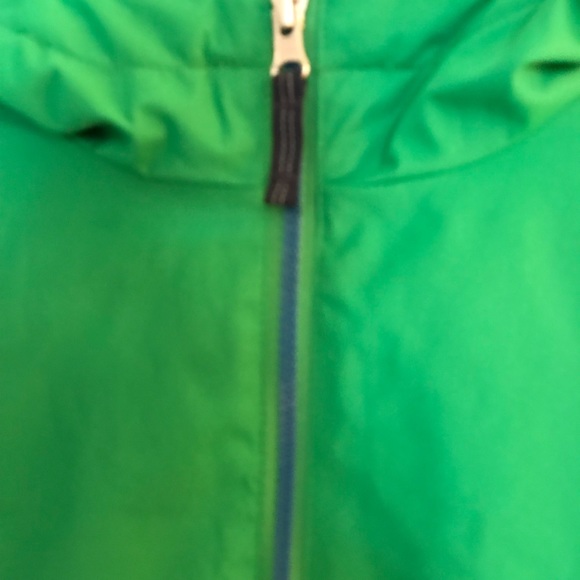 Men’s Lands’End Size XL Blue &Green Hooded Jacket. - Picture 6 of 8